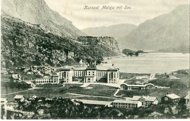 Maloja, Kursaal Maloja mit See