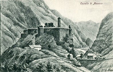 Mesocco, Castello di Mesocco, E.Buss