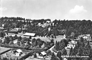 Mont Soleil, Vue aerienne