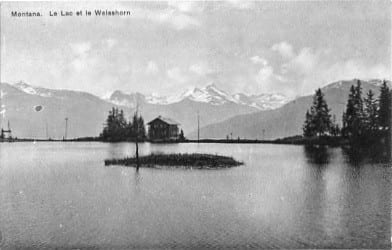 Montana, le Lac et le Weisshorn