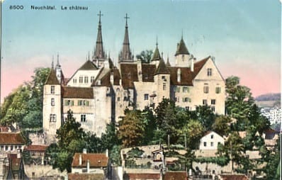 Neuenburg, Le Chateau