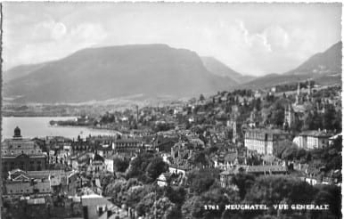 Neuenburg, Vue Generale