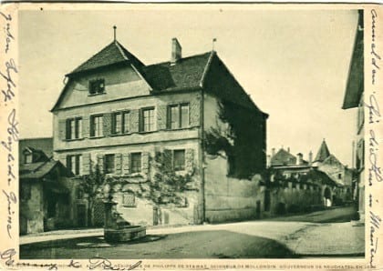 Cormondrèche (?), Ancienne Residence de Philippe de Staway