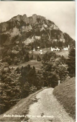 Niederrickenbach, mit Musenalp