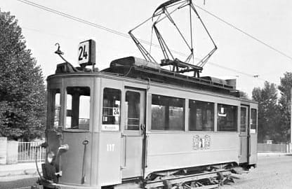 Be 2/2 117, BVB, Inbetriebnahme 1908