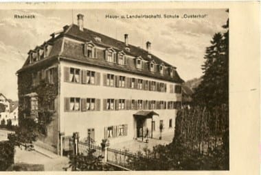 Rheineck, Haus- und Landwirtschaftl. Schule Custerhof