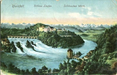 Rheinfall, Schloss Laufen, Schloss Wörth