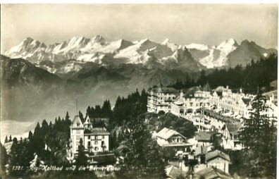 Rigi-Kaltbad, und die Berneralpen