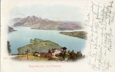 Rigi-Känzeli, und Pilatus