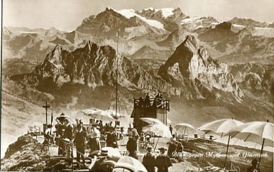 Rigi-Kulm, Blick gegen Mythen und Glärnisch