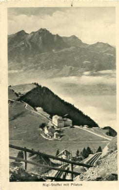 Rigi-Staffel, mit Pilatus