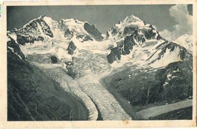 Tschierbagletscher, Piz Bernina, Piz Roseg