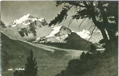 Piz Rosegg, Burckhardt Karten