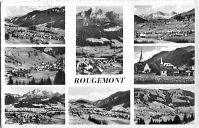 Rougemont, Mehrbildkarte