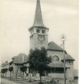 Saignelegier, le nouveau Temple Construit en 1912