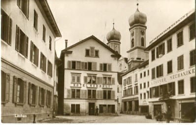 Lachen, Hotel Roessli, A.Tanner Mechaniker