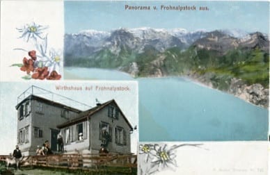 Frohnalpstock, Wirtshaus auf Frohnalpstock