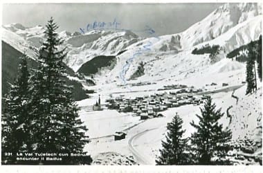 Sedrun, la Val Tujetsch, encunter il Badus