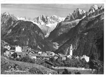 Soglio, mit Scioragruppe