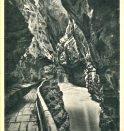 Bad Ragaz, Ende der Taminaschlucht