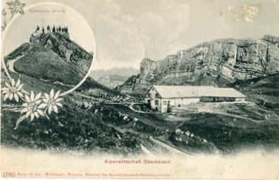 Oberkäsern, Alpenwirtschaft, Speerspitze