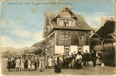 Mogelsberg, Bahnhof der neuen Toggenburger Bahn