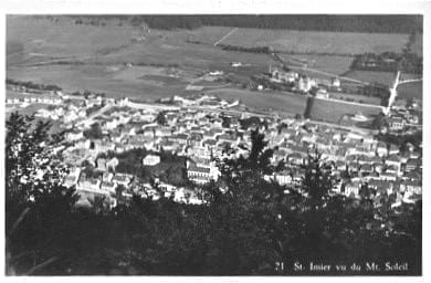 St.Imier, vu du Mont Soleil