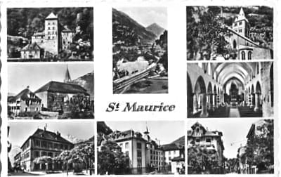 St. Maurice, Mehrbildkarte