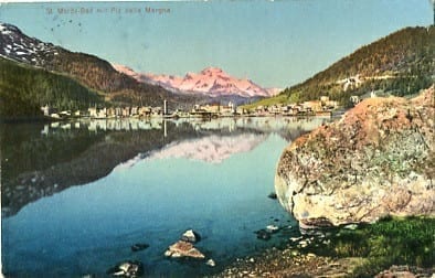 St. Moritz, mit Piz della Margna