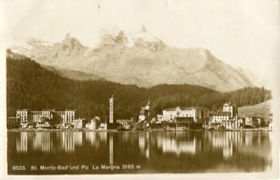 St. Moritz Bad, und Piz La Margna