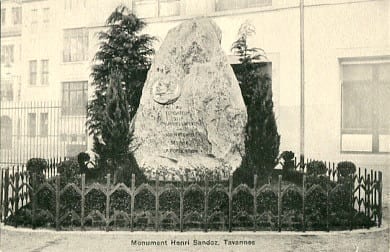 Tavannes, Monument Henri Sandoz