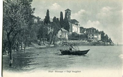 Brissago, Lago Maggiore, Ruderboot
