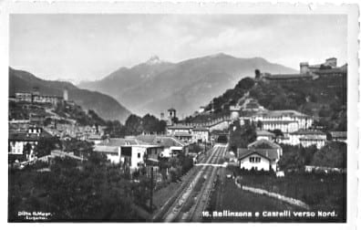 Bellinzona, e Castelli verso Nord