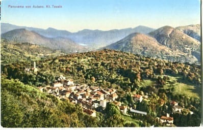 Astano, Panorama von Astano