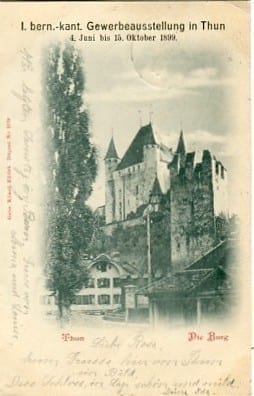 Thun, Bern.-kant. Gewerbeausstellung in Thun 1899