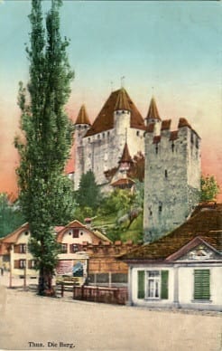 Thun, die Burg