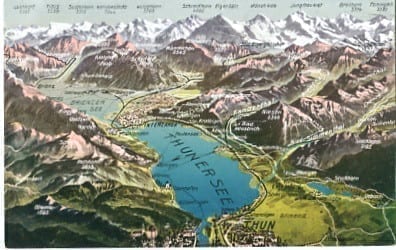 Thunersee, Panoramakarte