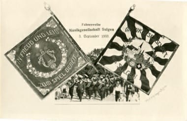 Sulgen, Fahnenweihe Musikgesellschaft 1933
