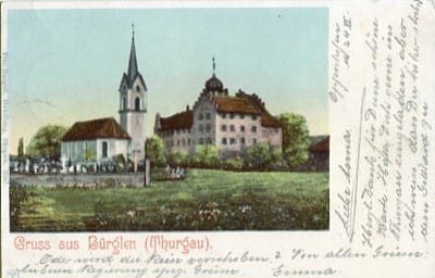 Bürglen, Schloss und Kirche