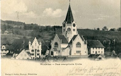 Weinfelden, neue evangelische Kirche