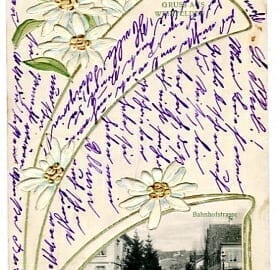 Weinfelden, Bahnhofstrasse, Prägedruck