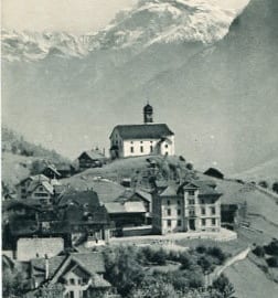 Wassen, die Windgelle, Gotthardbahn