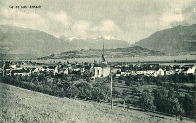 Uznach, Gruss aus Uznach