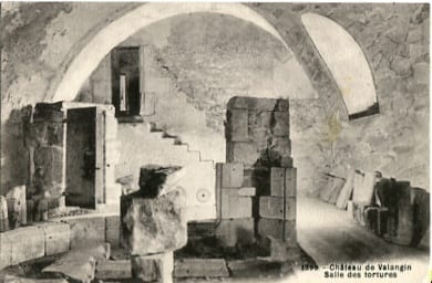 Valangin, Chateau, salle des tortures