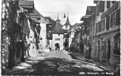 Valangin, Le Bourg