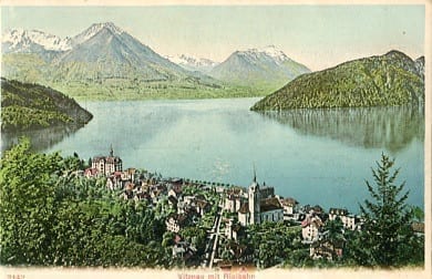 Vitznau mit Rigibahn