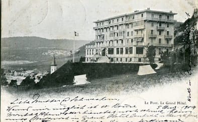 Le Pont, le Grand Hotel