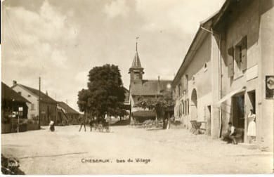 Cheseaux, bas du Village