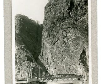 Vernayaz, Entree des Gorges du Trient