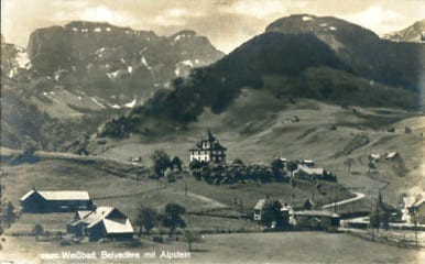 Weissbad, Belvedere mit Alpstein